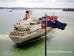 ID 336 AMERICA STAR (1971/24907grt/IMO 7052909, ex-ACT 3), final arrival at Auckland, NZ before being scrapped.